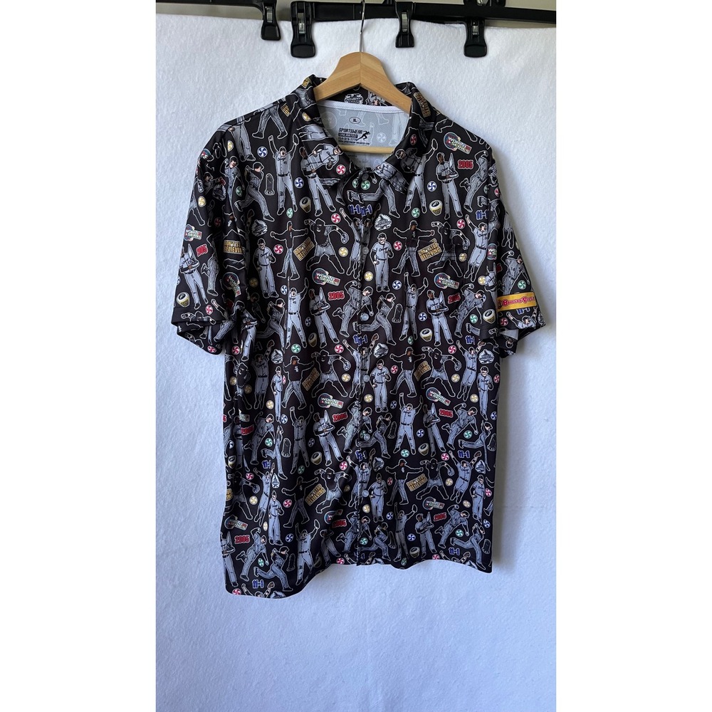 Sportswear Unlimited Chicago White Sox 2005 World Series Shirt Mens XL Black AOP